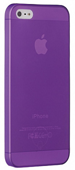 Ozaki O!coat 0.3 Jelly (OC533PU) - чехол для iPhone 5/5S (Purple)