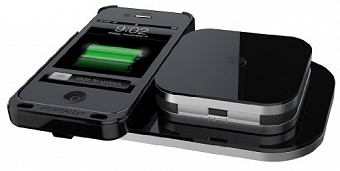 Duracell Powermat 24-Hour Power System (CSA4B1) - беспроводной зарядное устройство для iPhone 4/4S (Black)