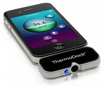 Medisana ThermoDock - термометр электронный индивидуальный для iPhone 4/4S/iPad 2/3
