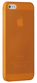 Чехол Ozaki O!coat 0.3 Jelly OC533OG для iPhone 5/5S/SE (Orange)