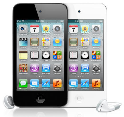 Плеер Apple iPod touch 4G 16GB (ME179RP/A) White купить в интернет-магазине icover