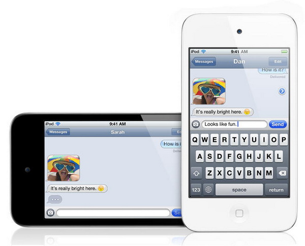 Плеер Apple iPod touch 4G 16GB (ME179RP/A) White купить в интернет-магазине icover
