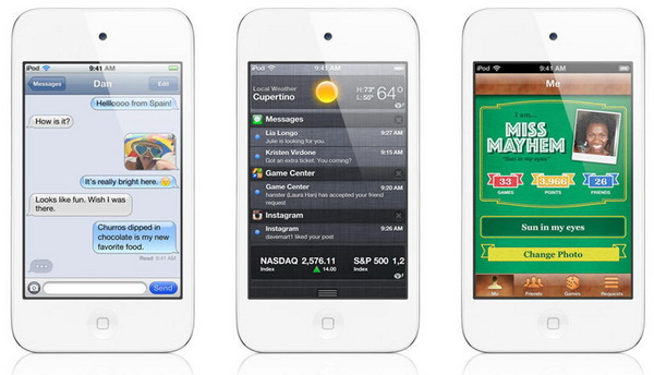 Плеер Apple iPod touch 4G 16GB (ME179RP/A) White купить в интернет-магазине icover