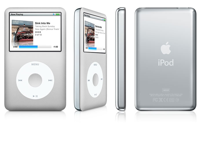 Apple iPod Classic 160 GB White (MC293RS/A) купить в интернет-магазине icover