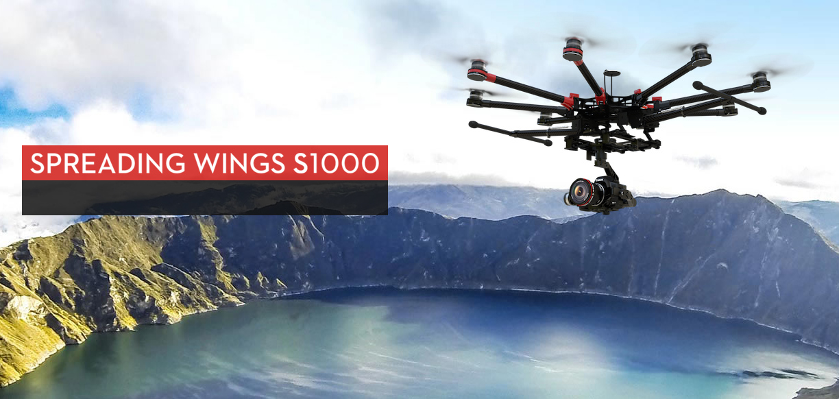 DJI S1000 - профессиональный октокоптер купить в интернет-магазине icover