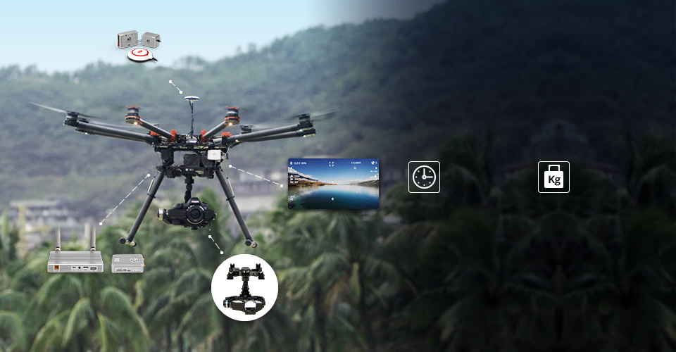 DJI S1000 - профессиональный октокоптер купить в интернет-магазине icover