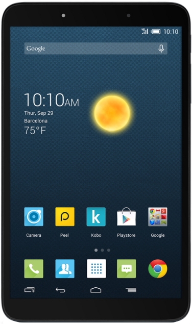 Планшет Alcatel One Touch Hero 8, 16Gb, 3G + LTE (Black/Dark Grey) купить в интернет-магазине icover