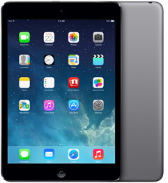 Планшет Apple iPad mini Retina 16GB Wi-Fi + LTE Space Gray (ME800RU/A) купить в интернет-магазине icover