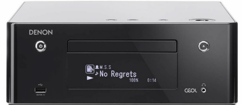 Denon CEOL RCD-N9 - сетевой CD-ресивер (High Gloss Black) купить в интернет-магазине icover