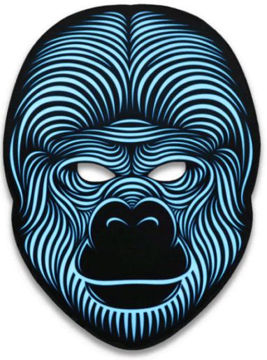 

Световая маска GeekMask King (Blue)