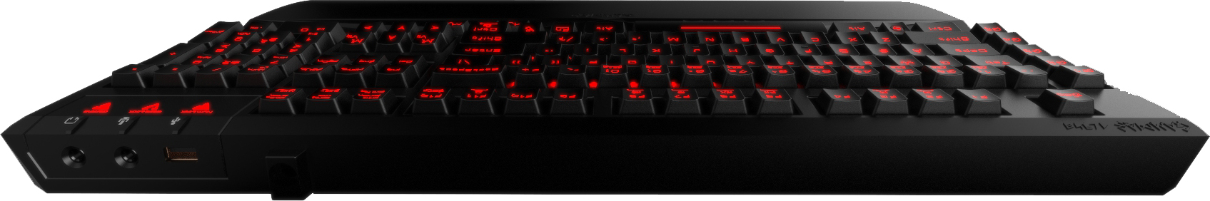 Gamdias Hermes Ultimate Red Switch - игровая клавиатура (Black) купить в интернет-магазине icover