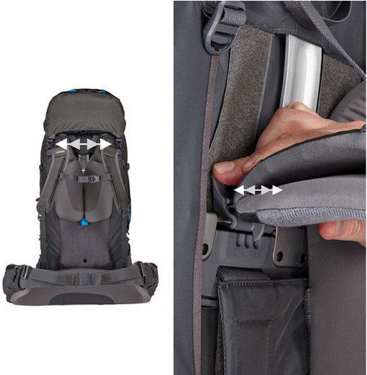 Thule Guidepost 75L Women's Backpacking Pack (206402) - женский треккинговый рюкзак (Dark Shadow/Slate) купить в интернет-магазине icover