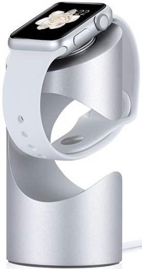 Док-станция Just Mobile TimeStand для Apple Watch (Silver) купить в интернет-магазине icover