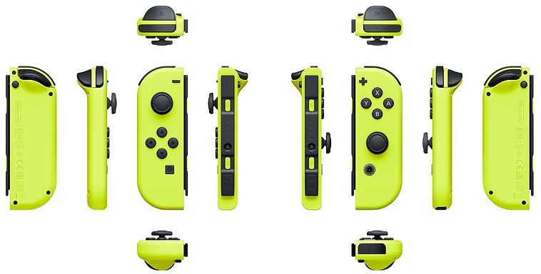 Контроллеры Nintendo Switch Joy-Con Duo (Neon Yellow) купить в интернет-магазине icover