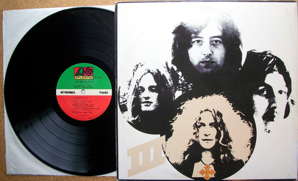 Виниловая пластинка Led Zeppelin - Led Zeppelin III (1970) купить в интернет-магазине icover