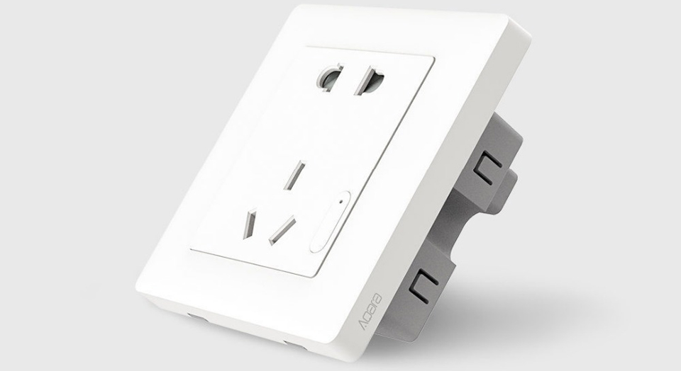 Умная розетка Xiaomi Aqara Smart Socket Zigbee (QBCZ11LM) купить в интернет-магазине icover