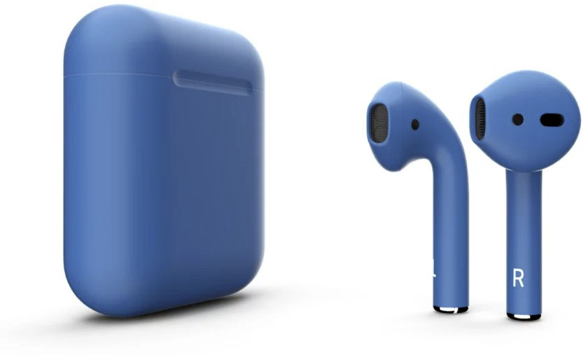 

Наушники Apple AirPods Color 2 в футляре с беспроводной зарядкой (Blue Matt)