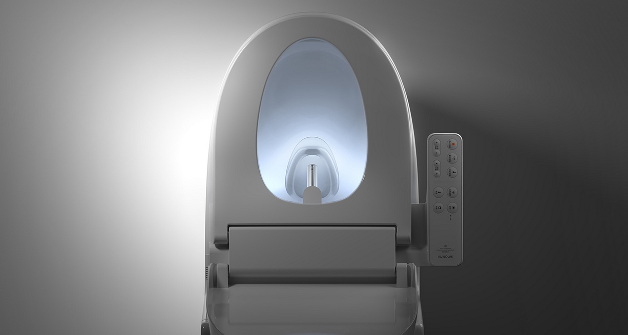 Крышка-сиденье для унитаза Xiaomi Smartmi Smart Toilet Cover с микролифтом (White) купить в интернет-магазине icover