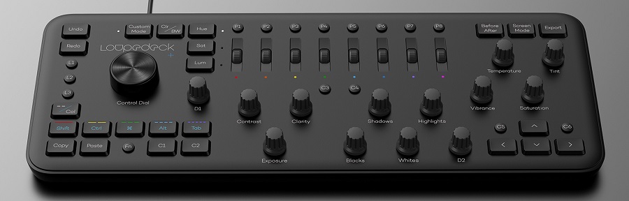 Консоль для редактирования фото и видео Loupedeck+ (Black) купить в интернет-магазине icover
