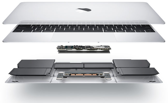 Ноутбук Apple MacBook 12" Retina Intel Core M5 1.2GHz 8Gb 512Gb SSD MMGM2RU/A (Rose Gold) купить в интернет-магазине icover