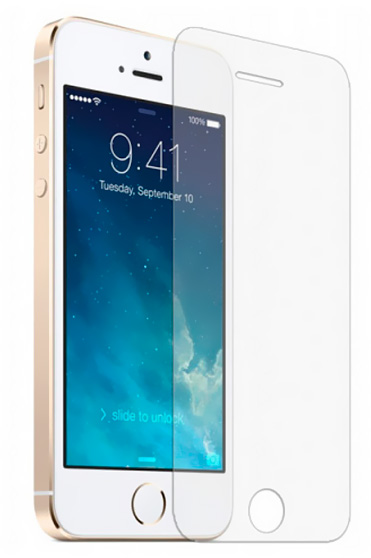 Защитное стекло Glass Film 0.2mm для iPhone 5/5S/5C/SE (Transparent) купить в интернет-магазине icover