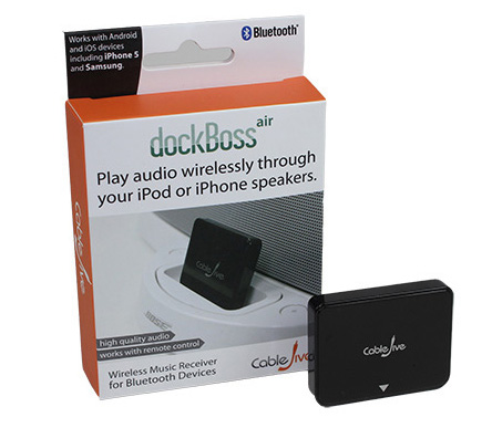 CableJive dockBoss Air - беспроводной адаптер для разъема 30-pin купить в интернет-магазине icover
