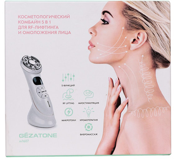 Массажер для RF-лифтинга Gezatone m1607 купить в интернет-магазине icover