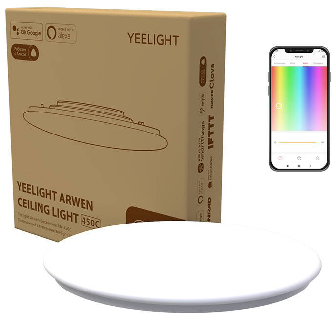Потолочная лампа Yeelight Arwen Ceiling Light 450C (YLXD013-B) купить в интернет-магазине icover