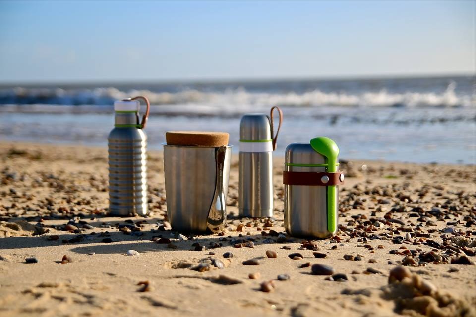 Термос Black+Blum Thermo-Flask (BAM-TF-S001) 350 мл (Сталь-лайм) купить в интернет-магазине icover