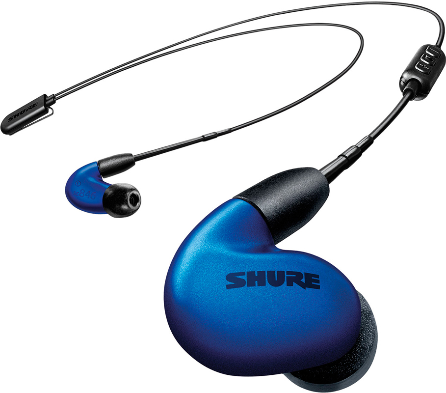 

Bluetooth-наушники с микрофоном Shure SE846-BLU+BT2-EFS (Blue)