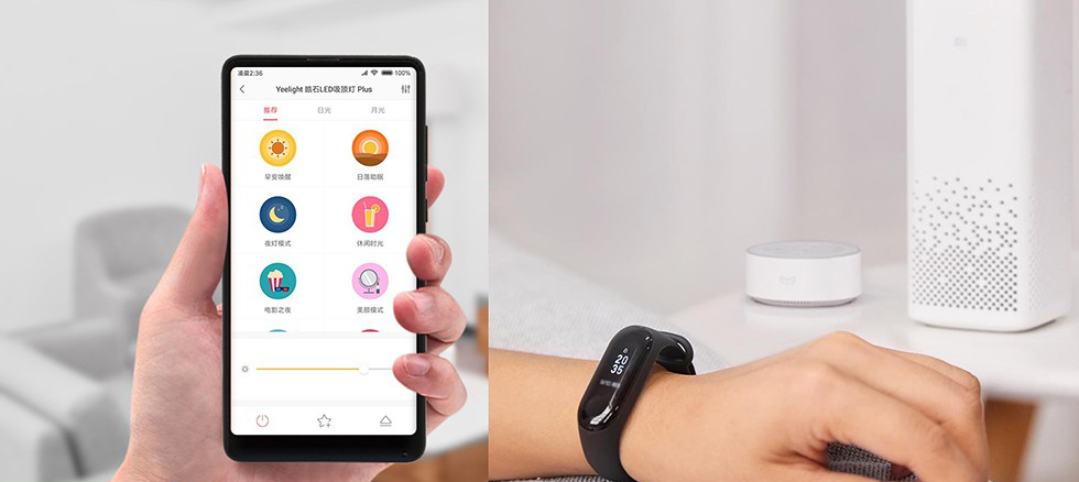 Потолочная лампа Xiaomi Yeelight LED Ceiling Lamp Plus YLXD10YW (White) купить в интернет-магазине icover
