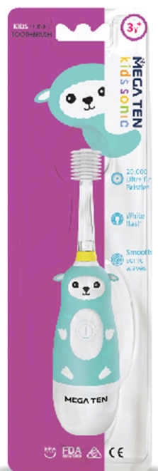 Детская зубная щетка Mega Ten Sonic Kids Овечка (Turquoise) купить в интернет-магазине icover