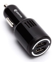 Griffin PowerJolt Dual (GC23139) - автозарядка для iPhone/iPod/iPad купить в интернет-магазине icover