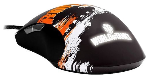 SteelSeries WoT Edition (62162 + 67272) - игровой комплект из мыши и коврика (Black/Orange) купить в интернет-магазине icover