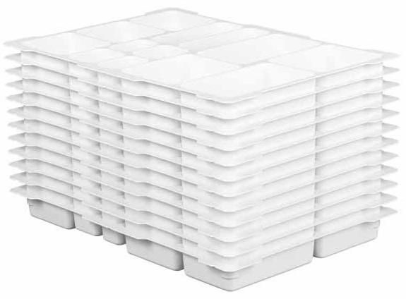 Сортировочные лотки Lego Sorting Toptray (45499) 12 штук купить в интернет-магазине icover