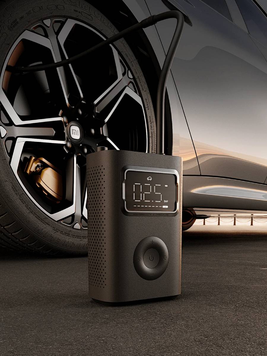 Насос Xiaomi Portable Electric Air Compressor 2 Pro BHR9099GL (Black) купить в интернет-магазине icover