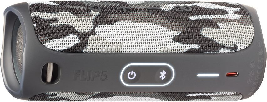 Портативная акустика JBL Flip 5 JBLFLIP5BCAMO (Arctic Camo) купить в интернет-магазине icover