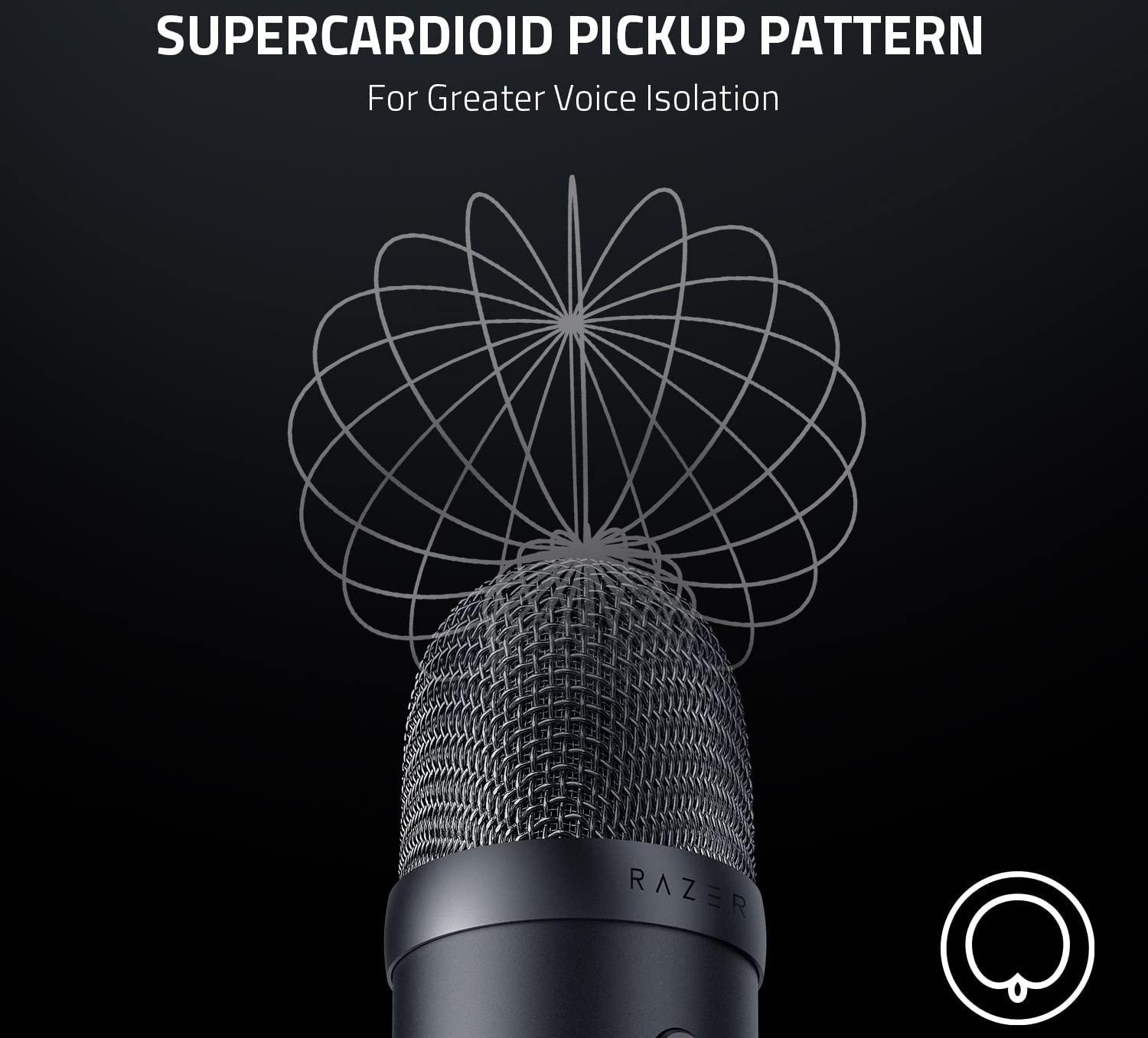 Микрофон Razer Seiren V2 X RZ19-04050100-R3M1 (Black) купить в интернет-магазине icover