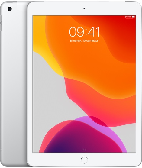 Планшет Apple iPad 2019 10.2 Wi-Fi + Cellular 32Gb MW6C2RU/A (Silver) купить в интернет-магазине icover