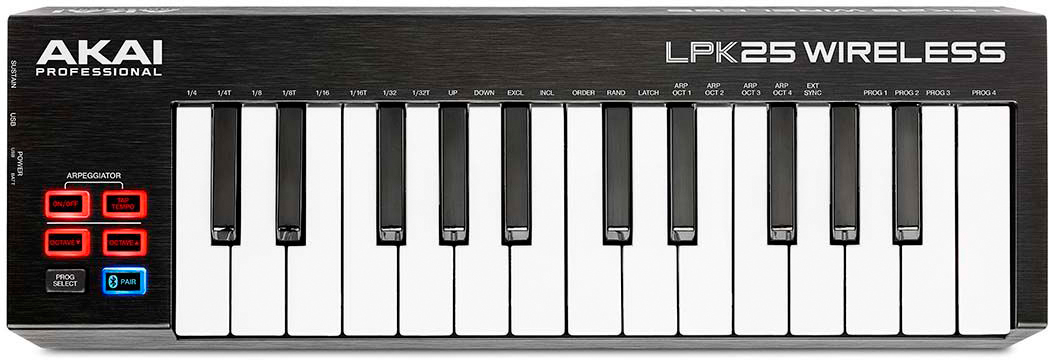 MIDI-клавиатура Akai LPK25 Wireless (A066106) купить в интернет-магазине icover