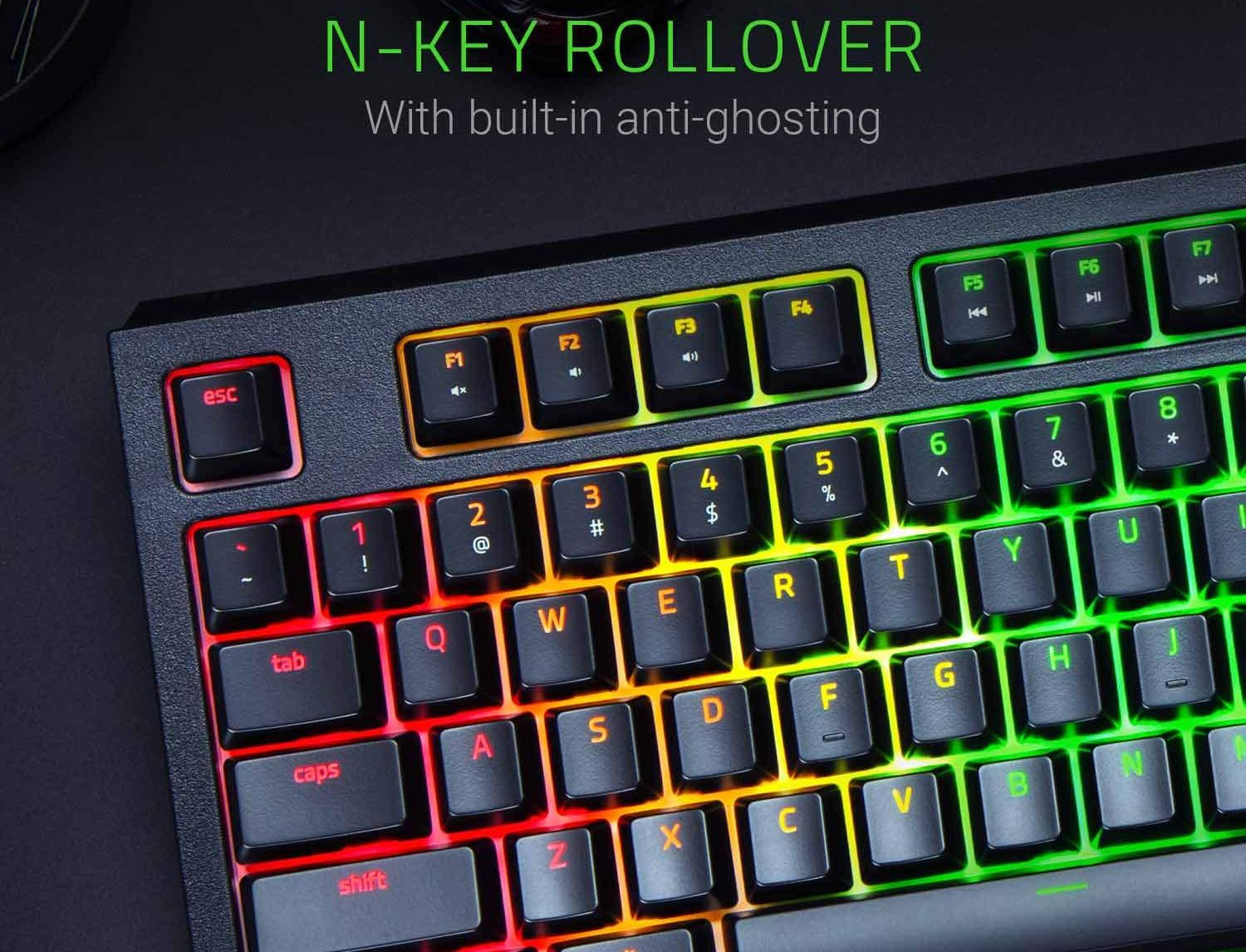 Игровая клавиатура Razer BlackWidow 2019 Green Switch RZ03-02861100-R3R1 (Black) купить в интернет-магазине icover