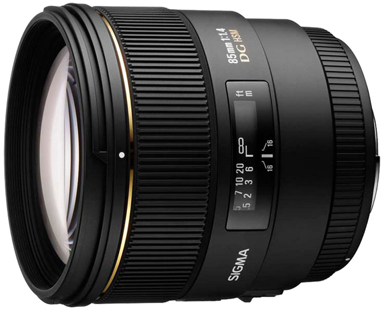 Sigma AF 85mm f/1.4 EX DG HSM (320954) - объектив для фотокамеры Canon (Black) купить в интернет-магазине icover