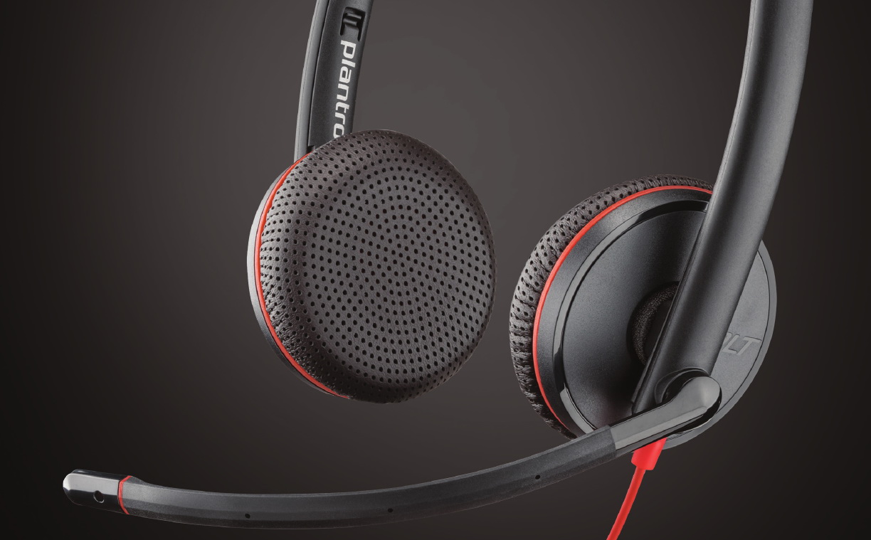 Компьютерная гарнитура Plantronics Blackwire 3225 USB-A/3.5mm (Black) купить в интернет-магазине icover