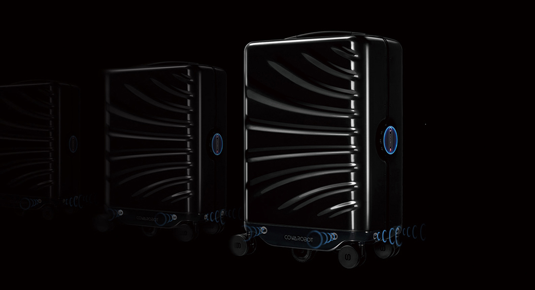 Умный чемодан Cowarobot Robotic Suitcase (Black) купить в интернет-магазине icover