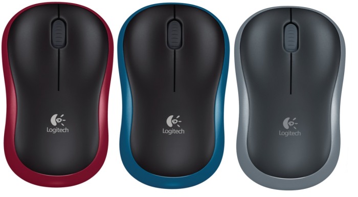 Беспроводная мышь Logitech Wireless Mouse M185 910-002240 (Black/Red) купить в интернет-магазине icover