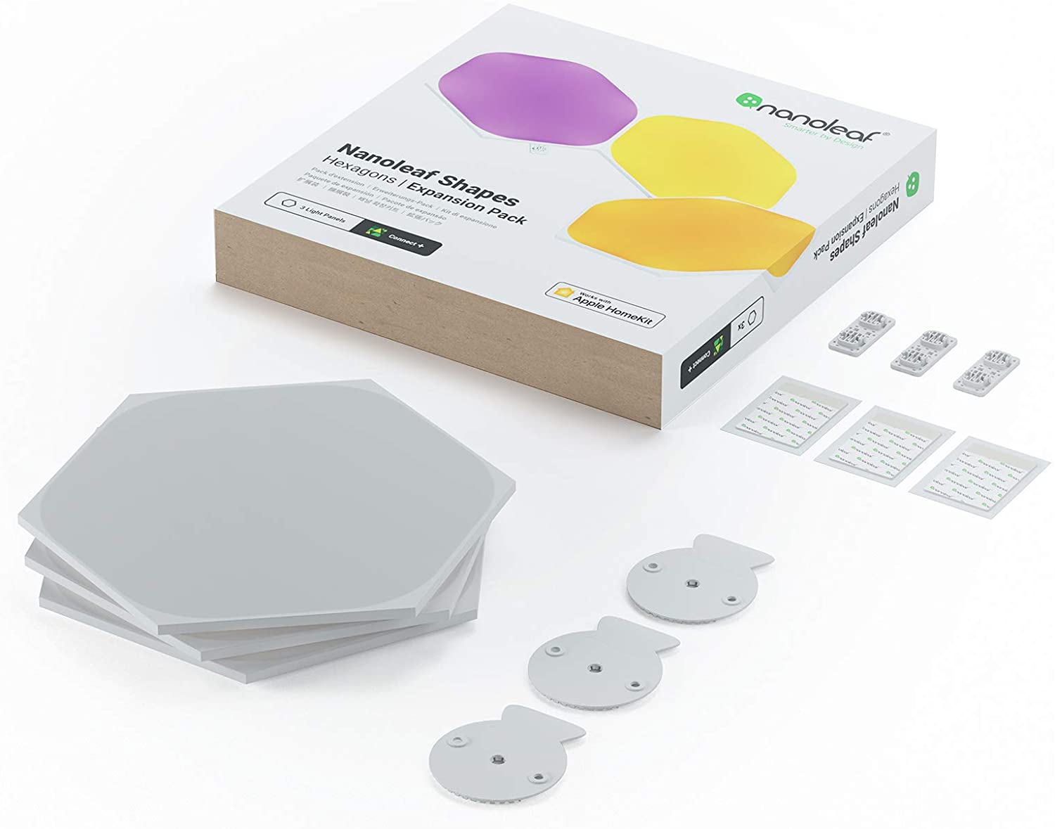 

Дополнительные панели Nanoleaf Shapes Hexagons 3 pk (NL42-0001HX-3PK)