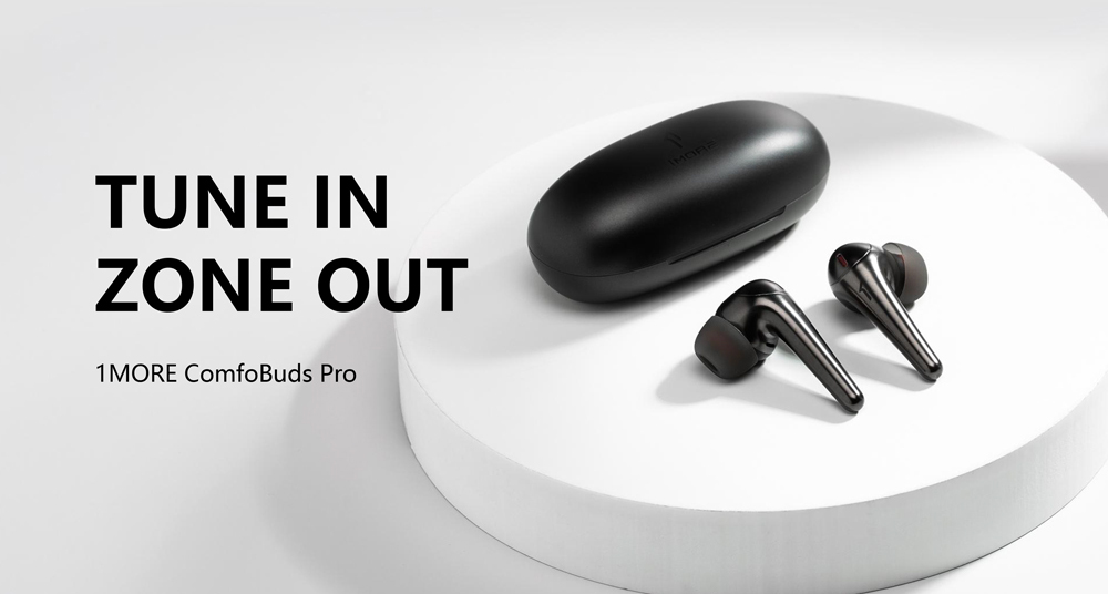 Bluetooth-наушники 1MORE ComfoBuds Pro (Black) купить в интернет-магазине icover