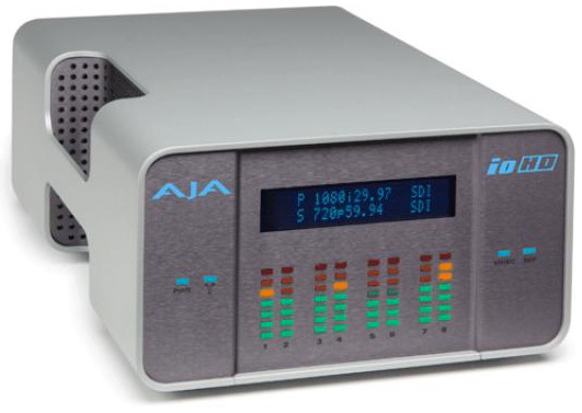 AJA Io HD - Универсальное устройство для ввода/вывода SD и HD видео купить в интернет-магазине icover