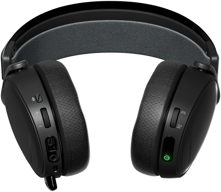 Игровые беспроводные наушники SteelSeries Arctis 7+ SS61470 (Black) купить в интернет-магазине icover