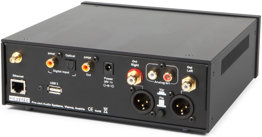Pro-Ject Stream Box DSnet - сетевой проигрыватель (Black) купить в интернет-магазине icover